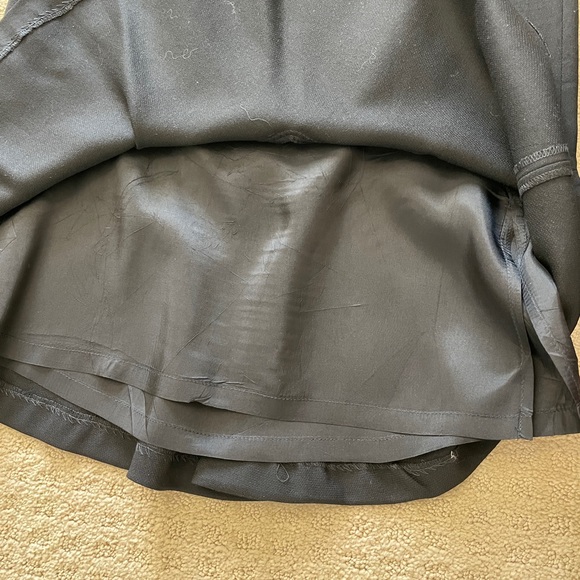 ANN TAYLOR LOFT black wool skirt - Picture 9 of 10